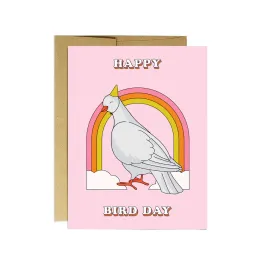 Bird Day Birthday Card