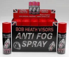 Bob Heath Anti-Fog Motorcycle Helmet Visor Spray 50ml Pump [Box of 10]