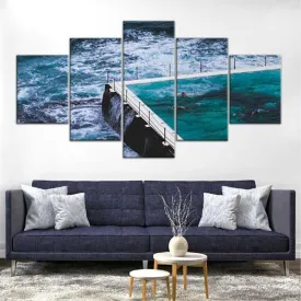 Bondi Beach Icebergs Pool Canvas