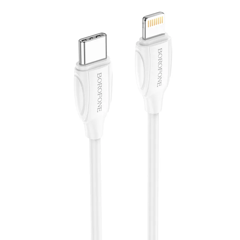 BOROFONE Type C to Lightning 20W Fast Charging Data Cable BX19