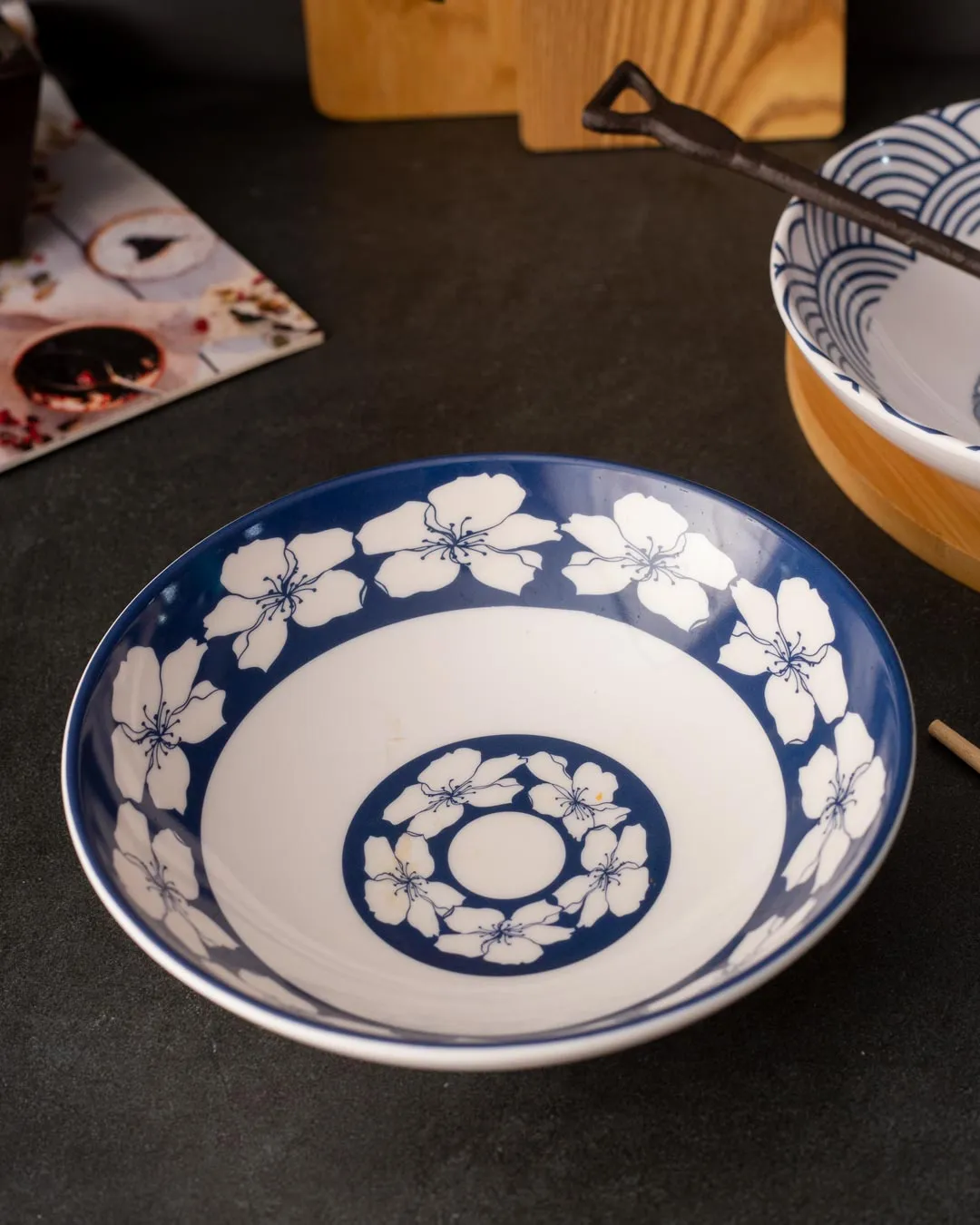 Botanic Melamine Serving Bowl