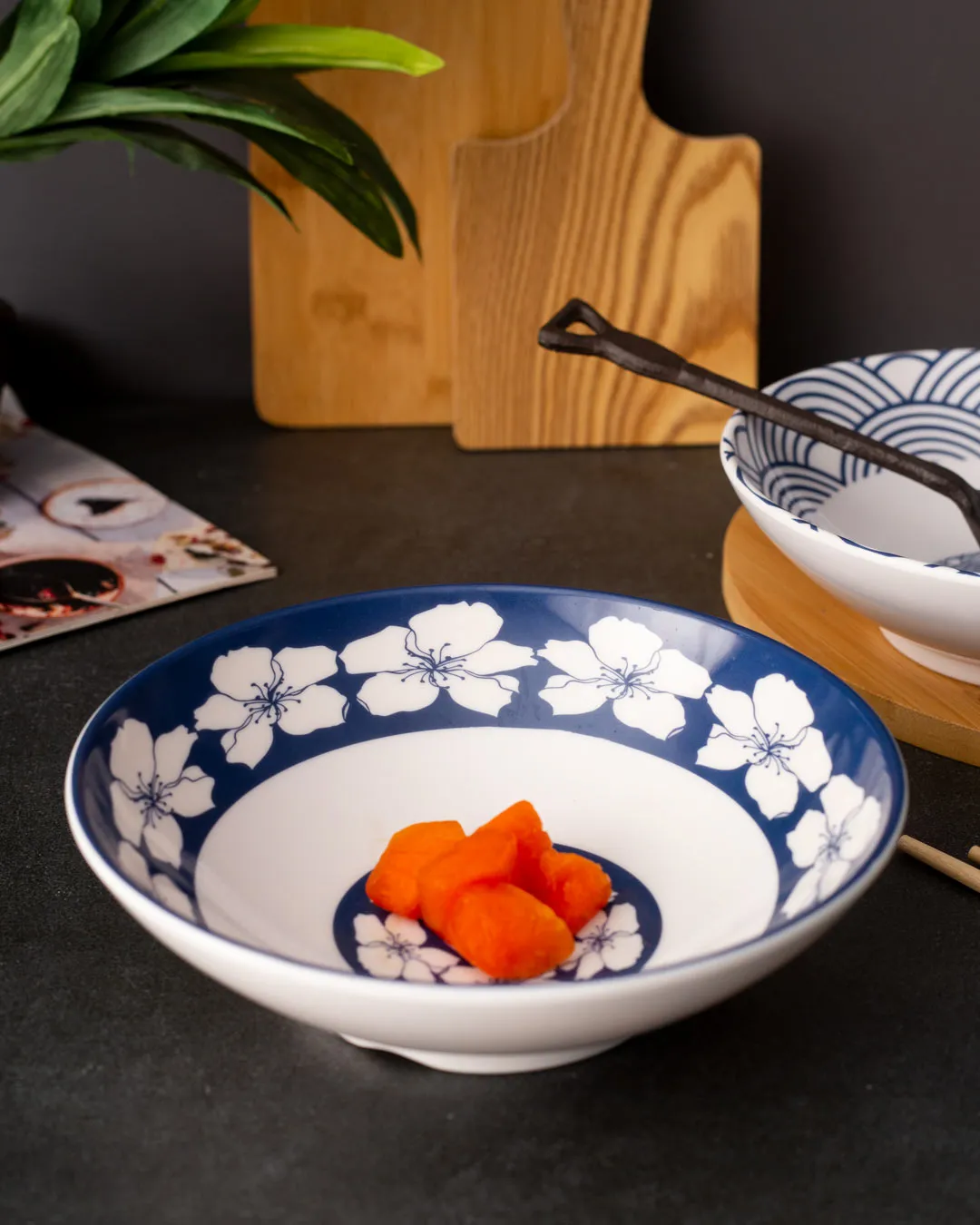 Botanic Melamine Serving Bowl