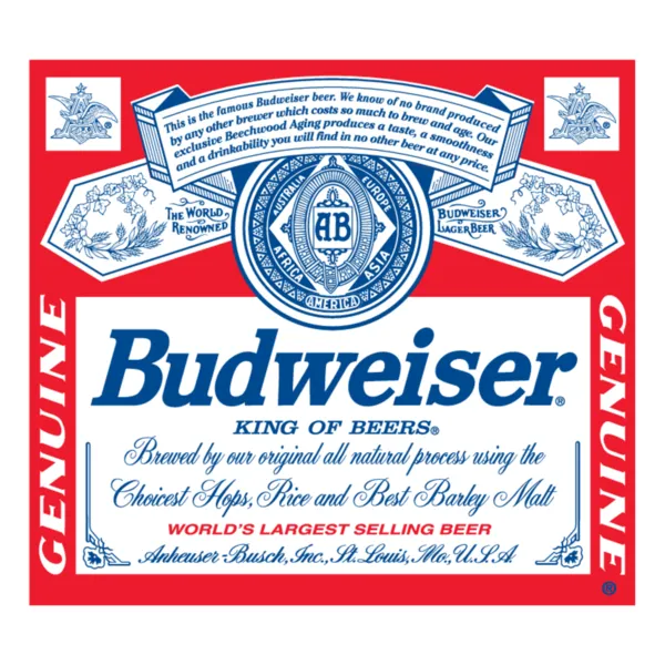 Budweiser 1/2 Barrel