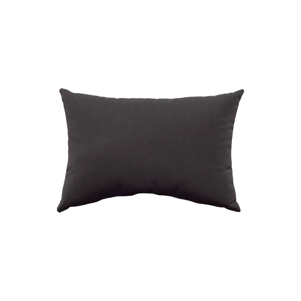 CANVAS COAL LUMBAR PILLOW