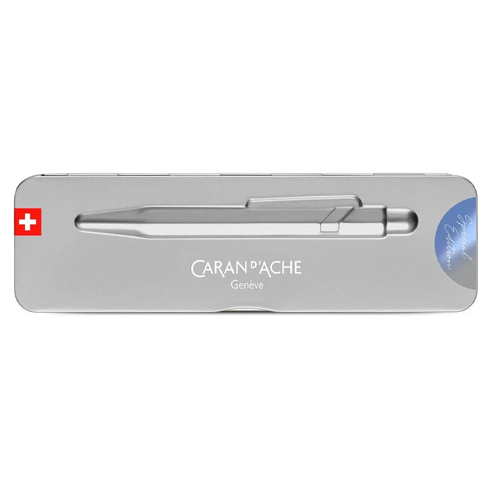 Caran d'Ache 849 Ballpoint Pen Claim Your Style Stormy Blue Limited Edition