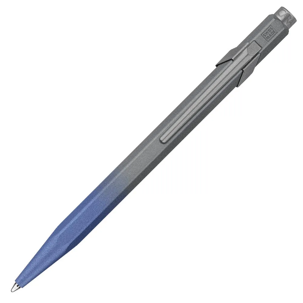 Caran d'Ache 849 Ballpoint Pen Claim Your Style Stormy Blue Limited Edition