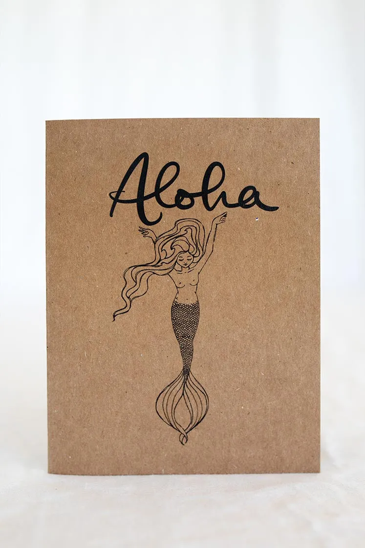 Card - Aloha Mermaid