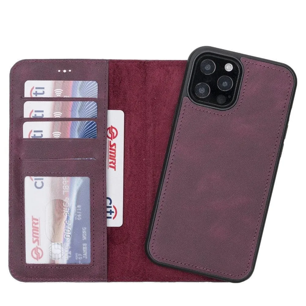 Carter iPhone 12 Series Detachable Wallet Case