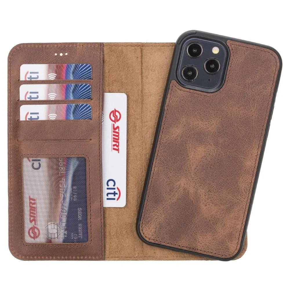 Carter iPhone 12 Series Detachable Wallet Case