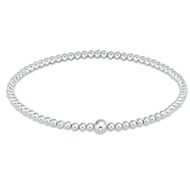 Classic Sterling 3mm Bead Bangle