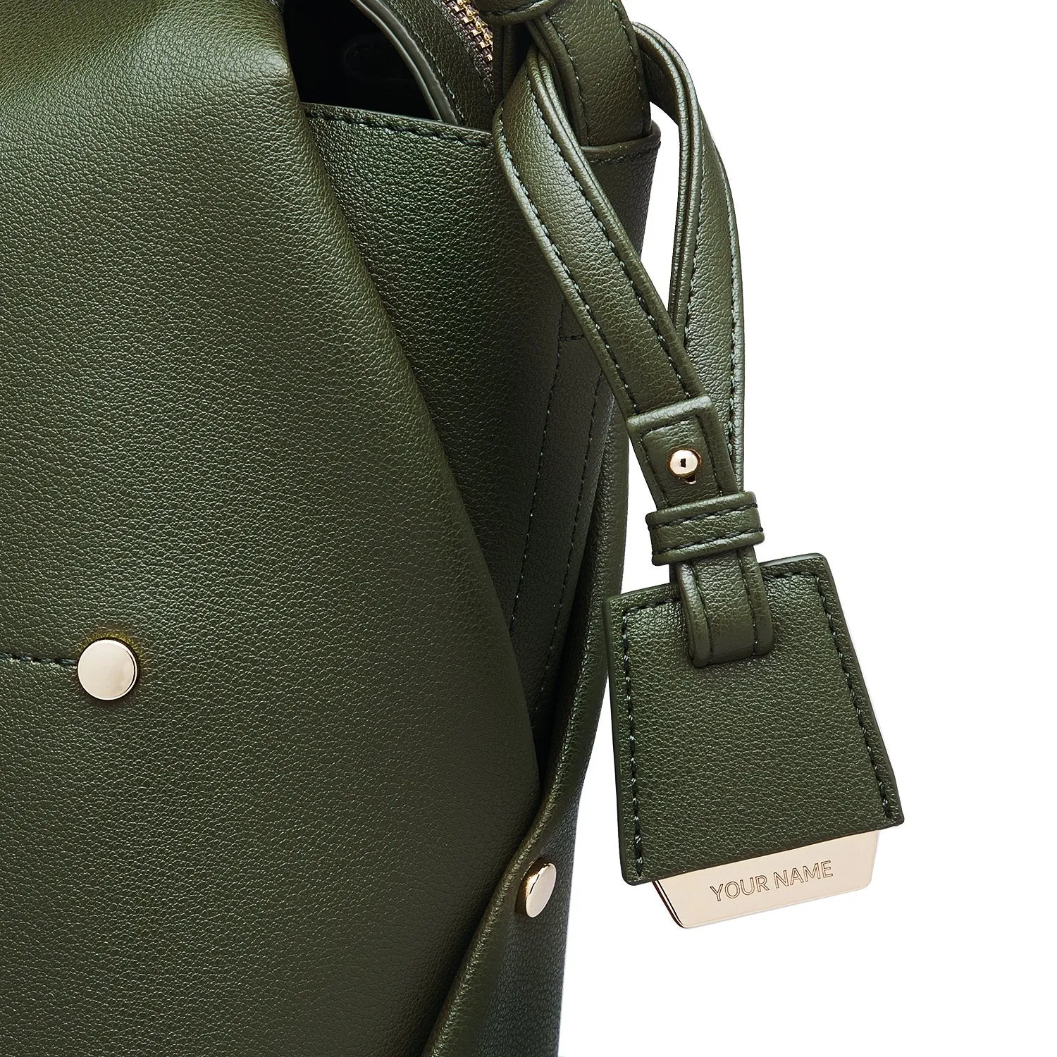 Coley Bag Tag - Emerald