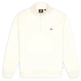 Dickies Oakport Quarter Zip Fleece - Ecru