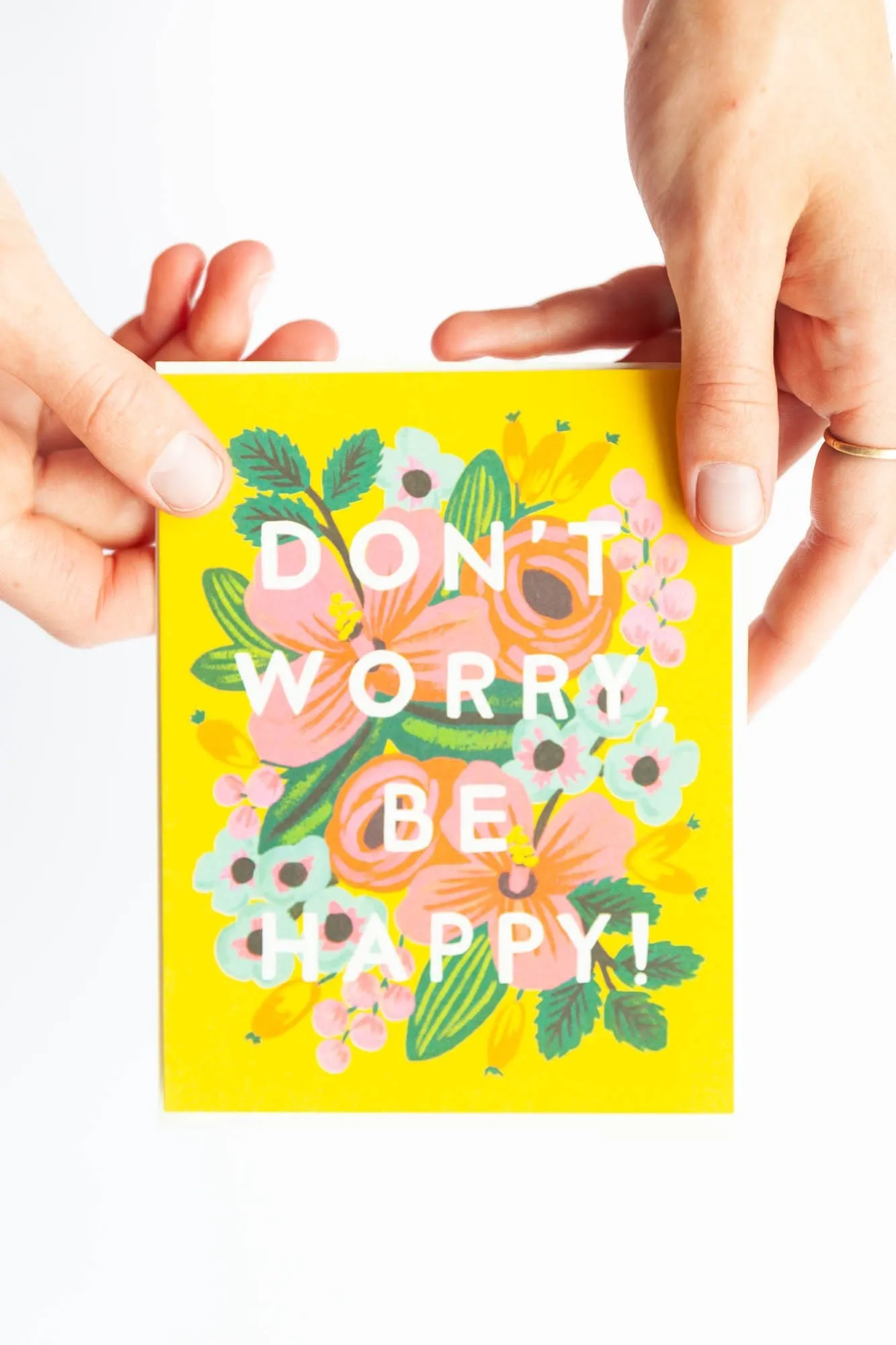 Don't Worry Be Happy Card