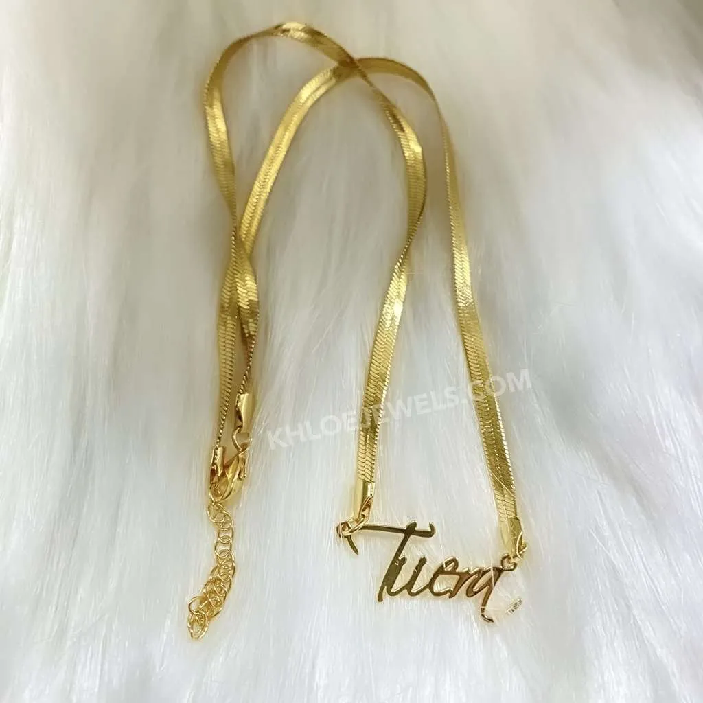 Eden Custom Name Necklace ♡ Font Select