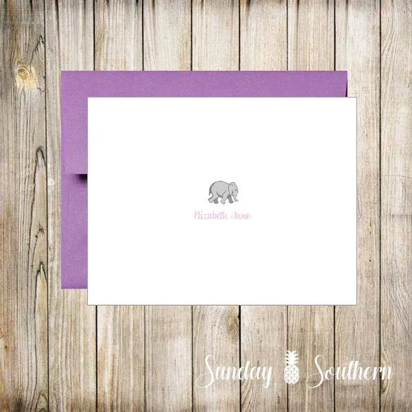 Ellie Elephant Notecards