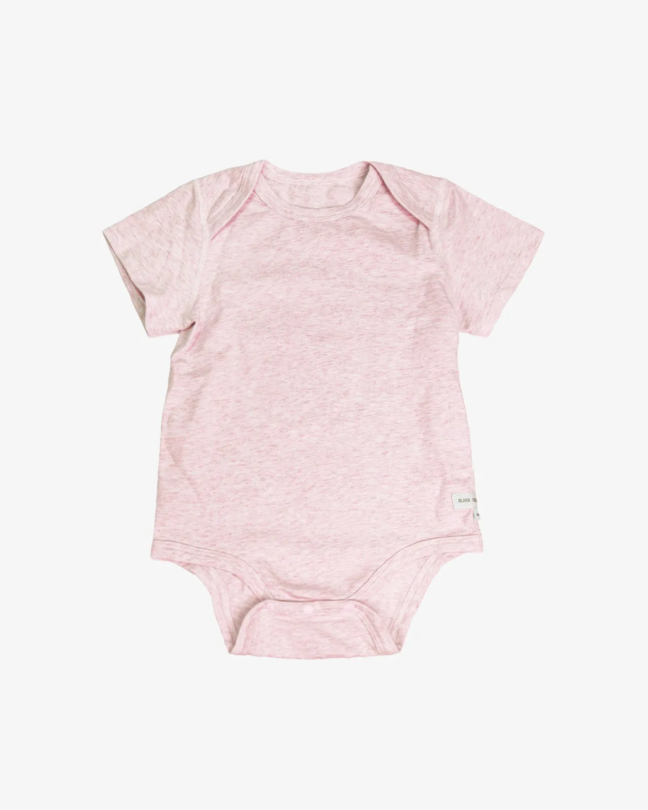 Envelope Neck Short Sleeve Onesie (BL/PK)