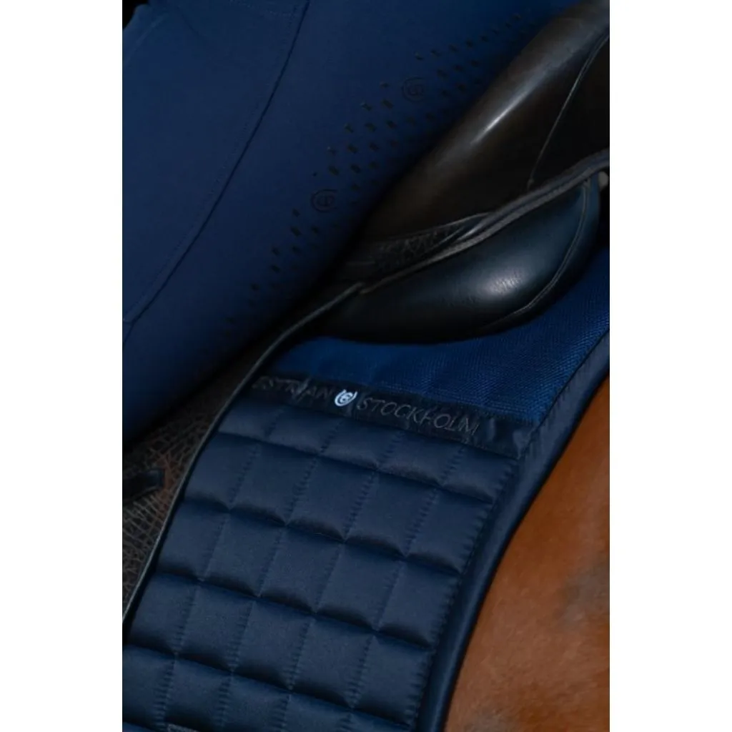 Equestrian Stockholm Dressage Saddle Pad Sportive Navy