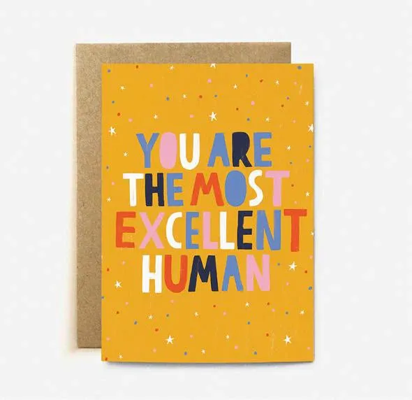 Excellent Human Card