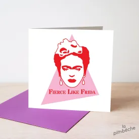 Fierce Frida card