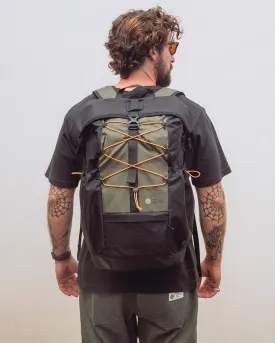 Black and Olive FTG Porte Backpack for Optimization