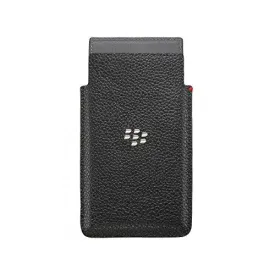 Genuine Blackberry Leap Black Leather Pocket Case Pouch ACC-60115-001