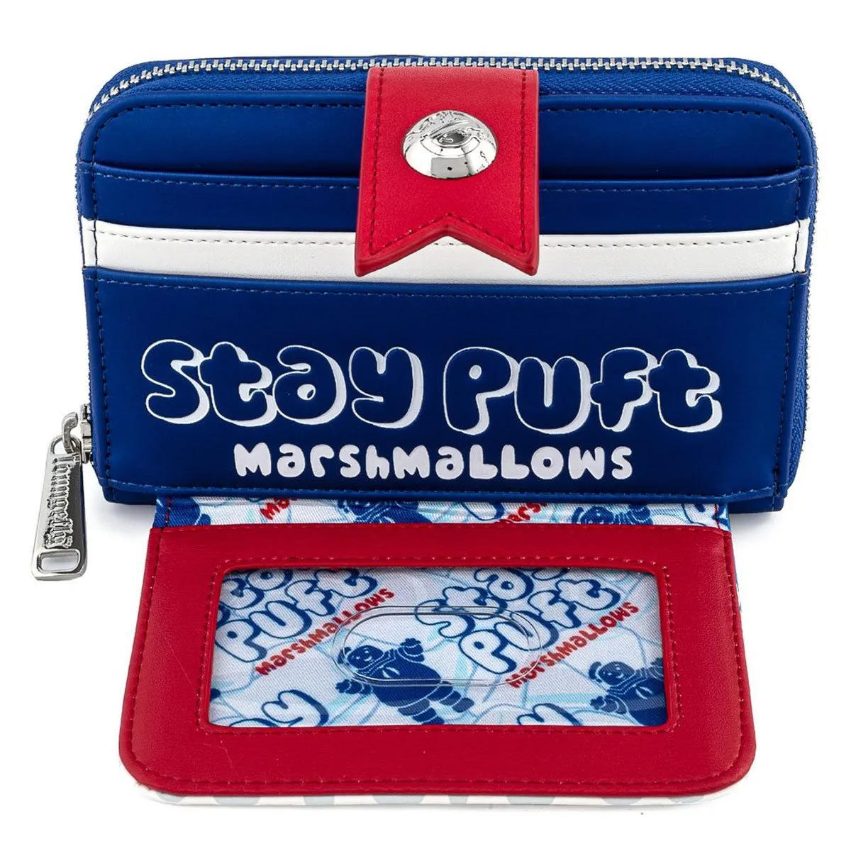 Ghostbusters Stay Puft Zip-Around Wallet