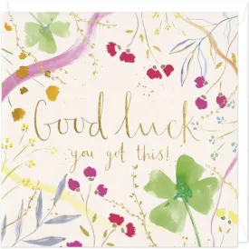 Good Luck Greeting Card