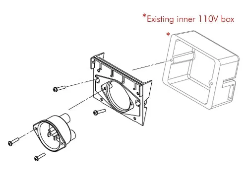 GoWesty 110 Volt Electrical Hook-Up Box