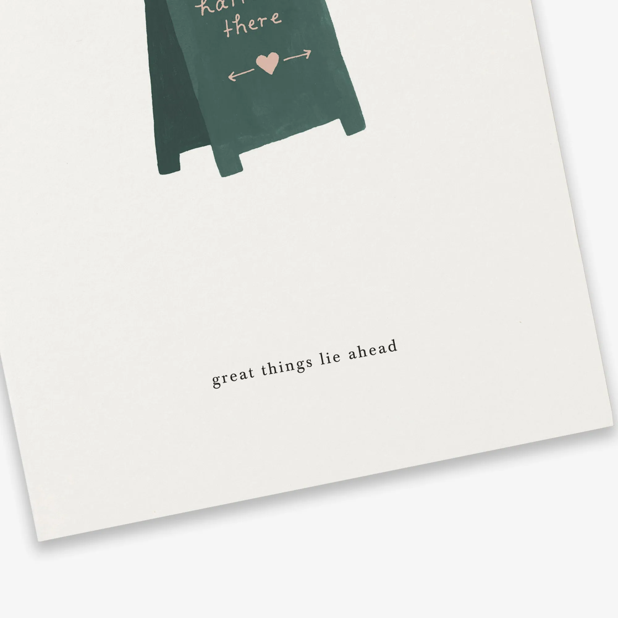 GREETING CARD // SANDWICH BOARD