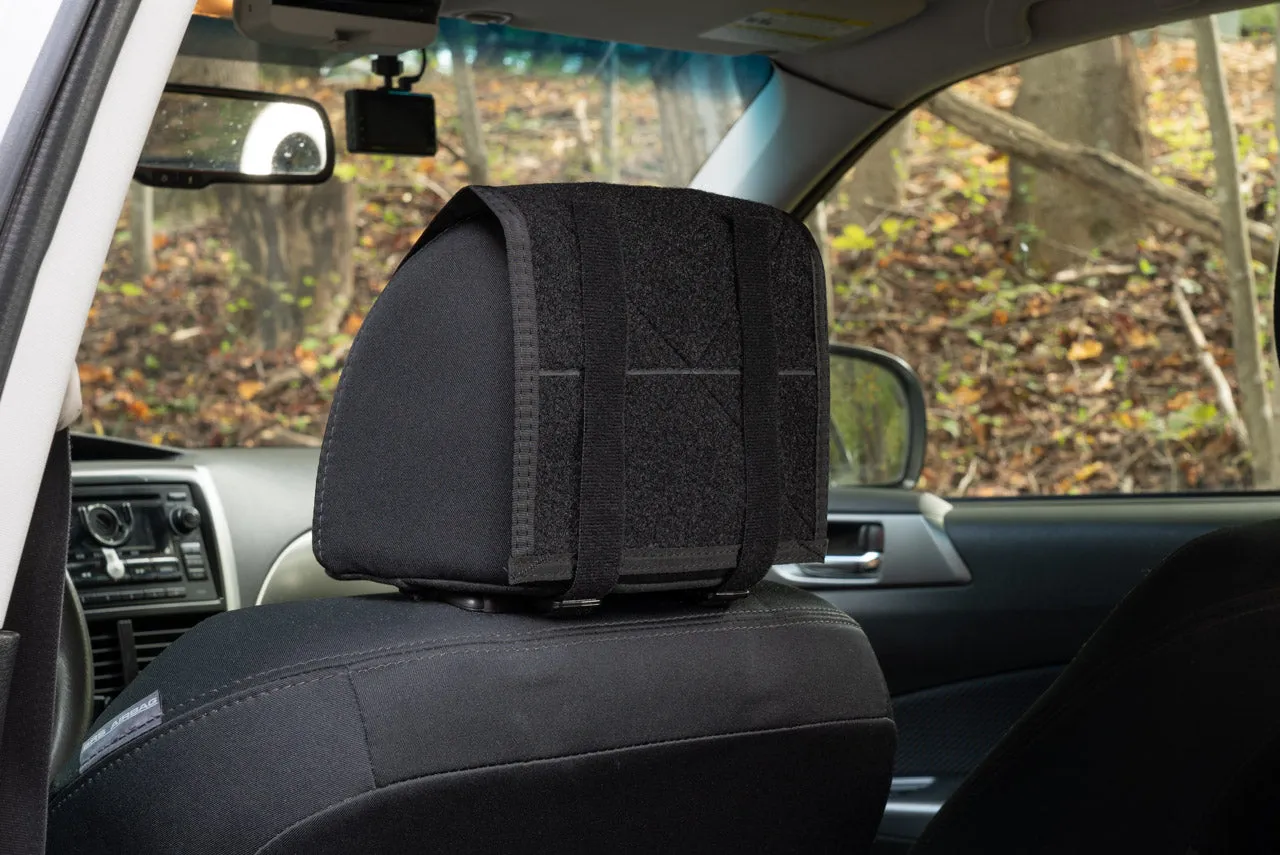 Headrest Velcro Pouch - 7 x 6 x 2"