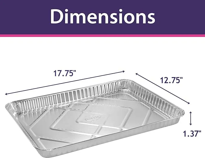 Heavy-Duty Cookie Sheet Foil Pan