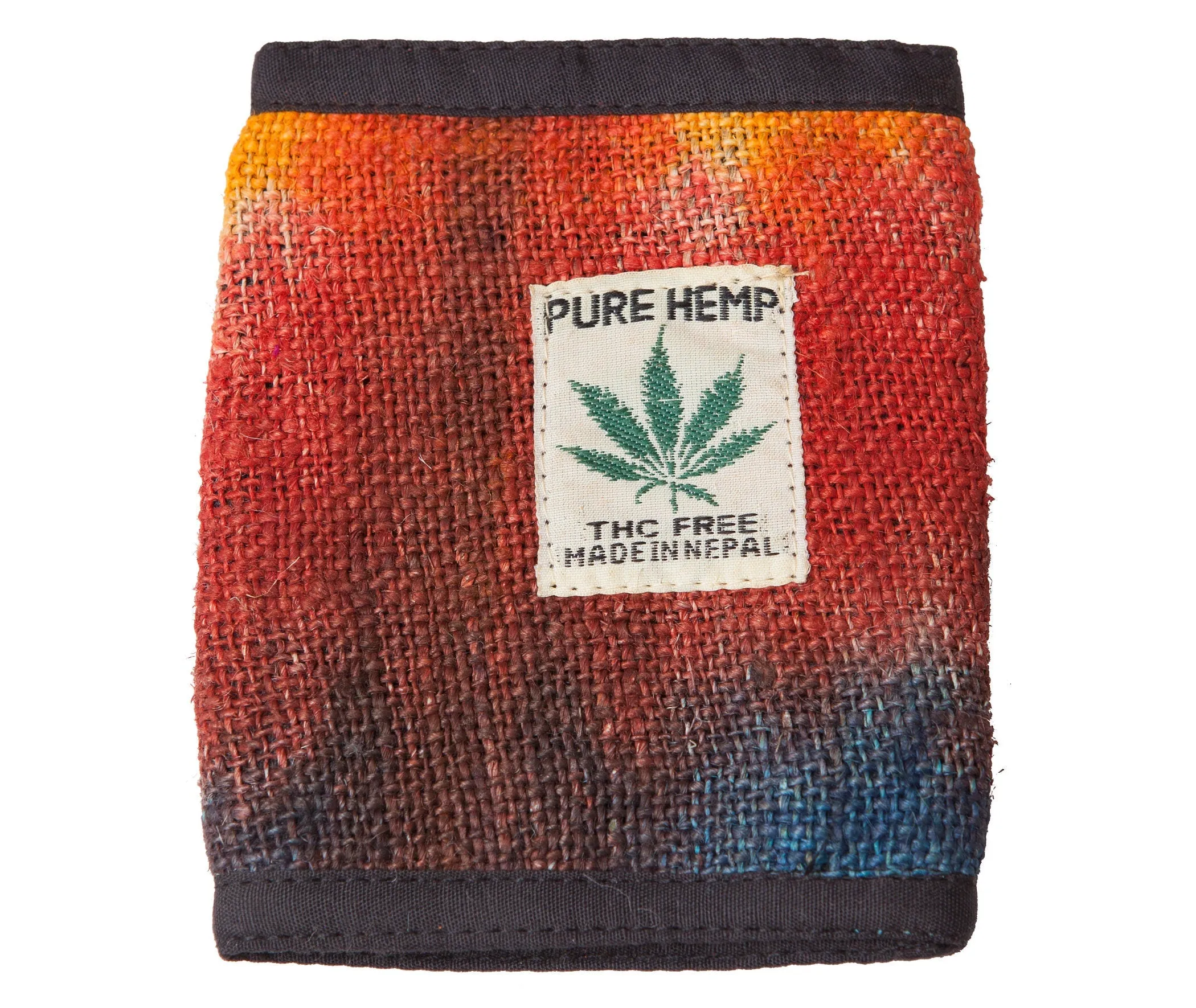 Hemp Wallet Rainbow, Pure Hemp Wallet, Tie Dye Wallet