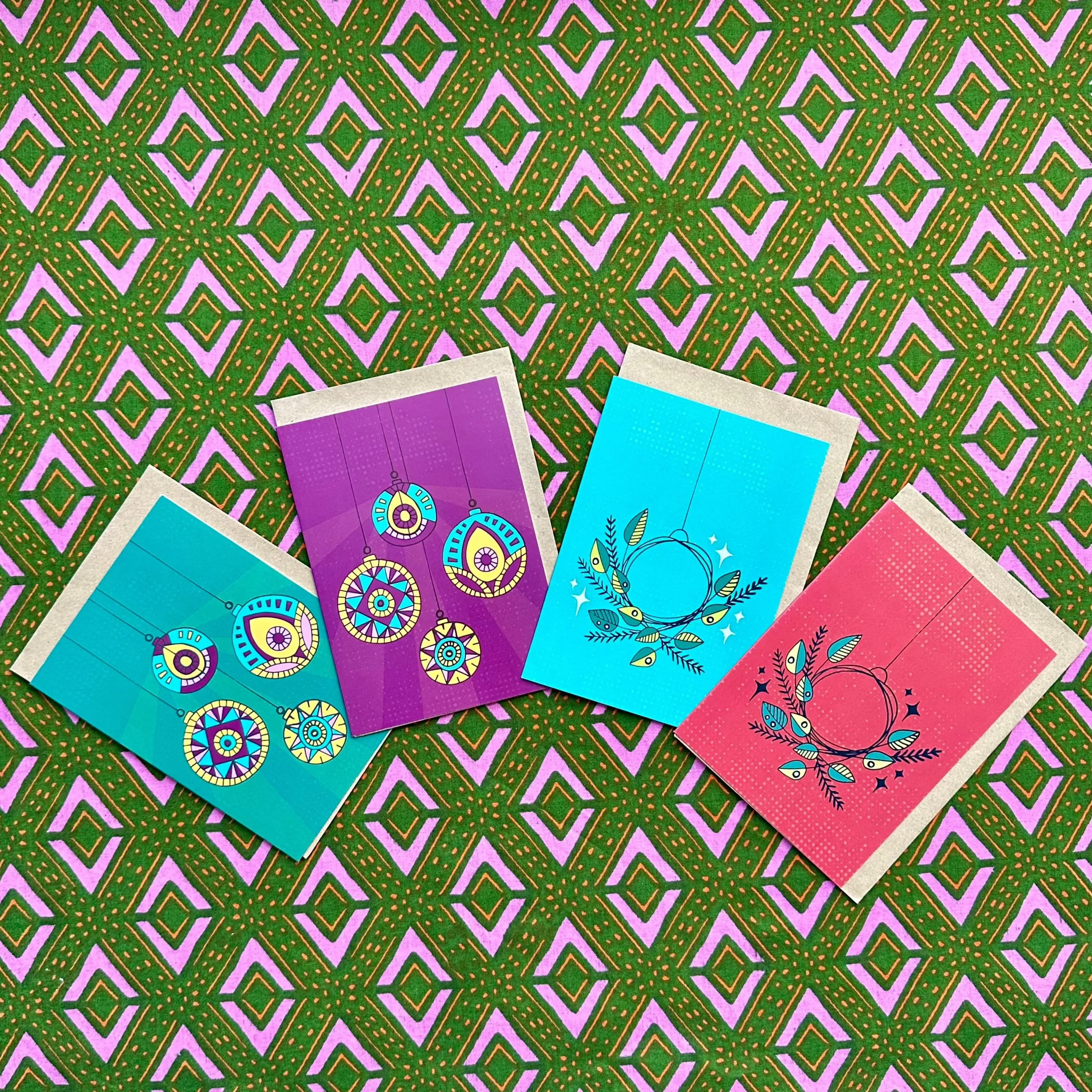 Holiday Greeting Cards by Lulu Kitololo