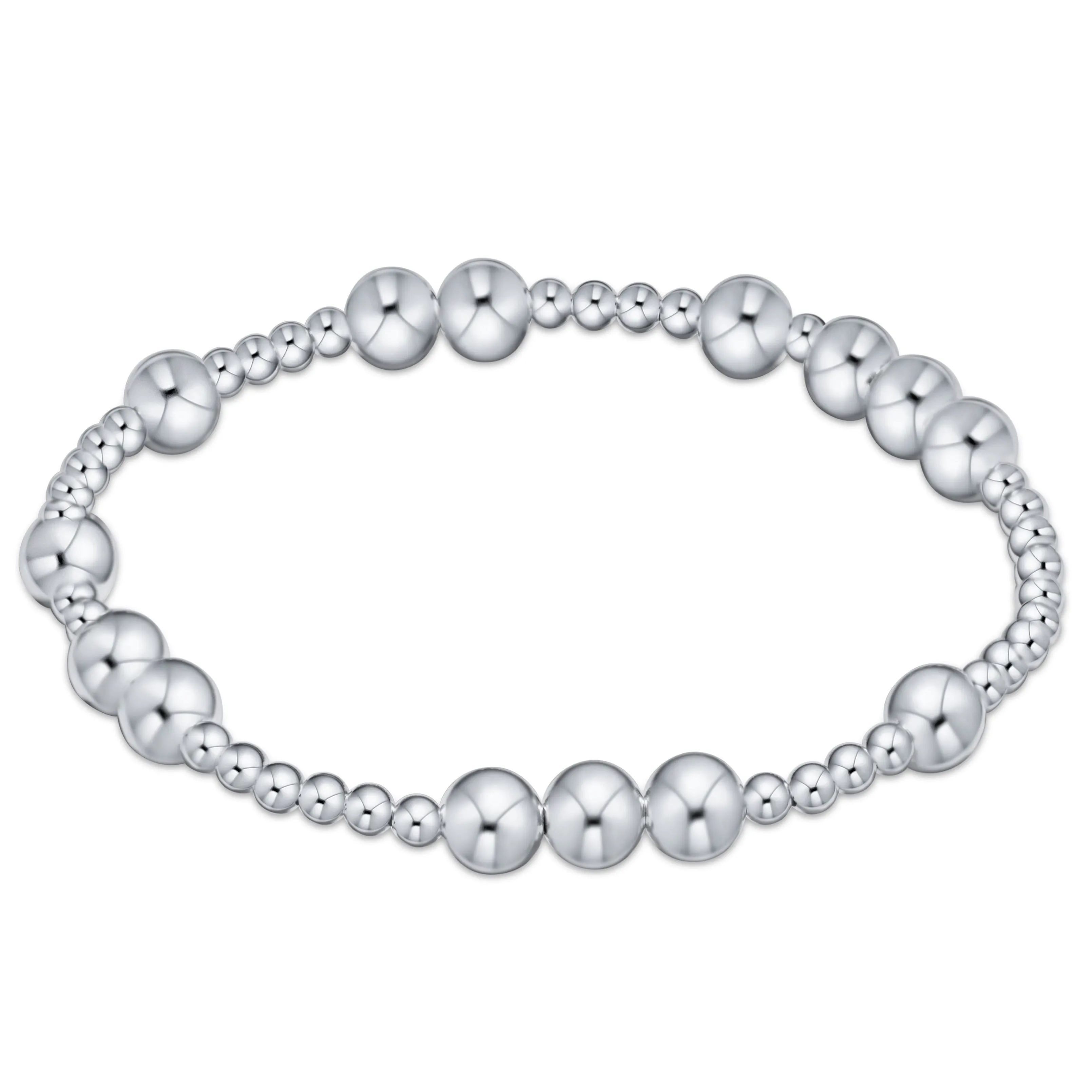 Hope Unwritten 6mm Bead Bracelet - Sterling