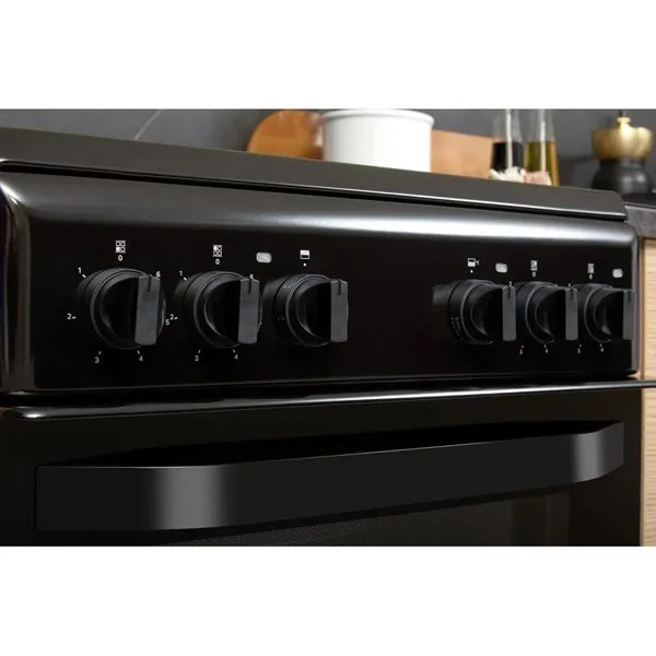 Hotpoint HD5V92KCB UK Electric Cooker Black