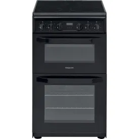 Hotpoint HD5V93CCB UK Electric Cooker Black