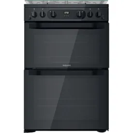 Hotpoint HDM67G0CCB UK Double Cooker Black