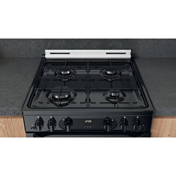 Hotpoint HDM67G0CCB UK Double Cooker Black