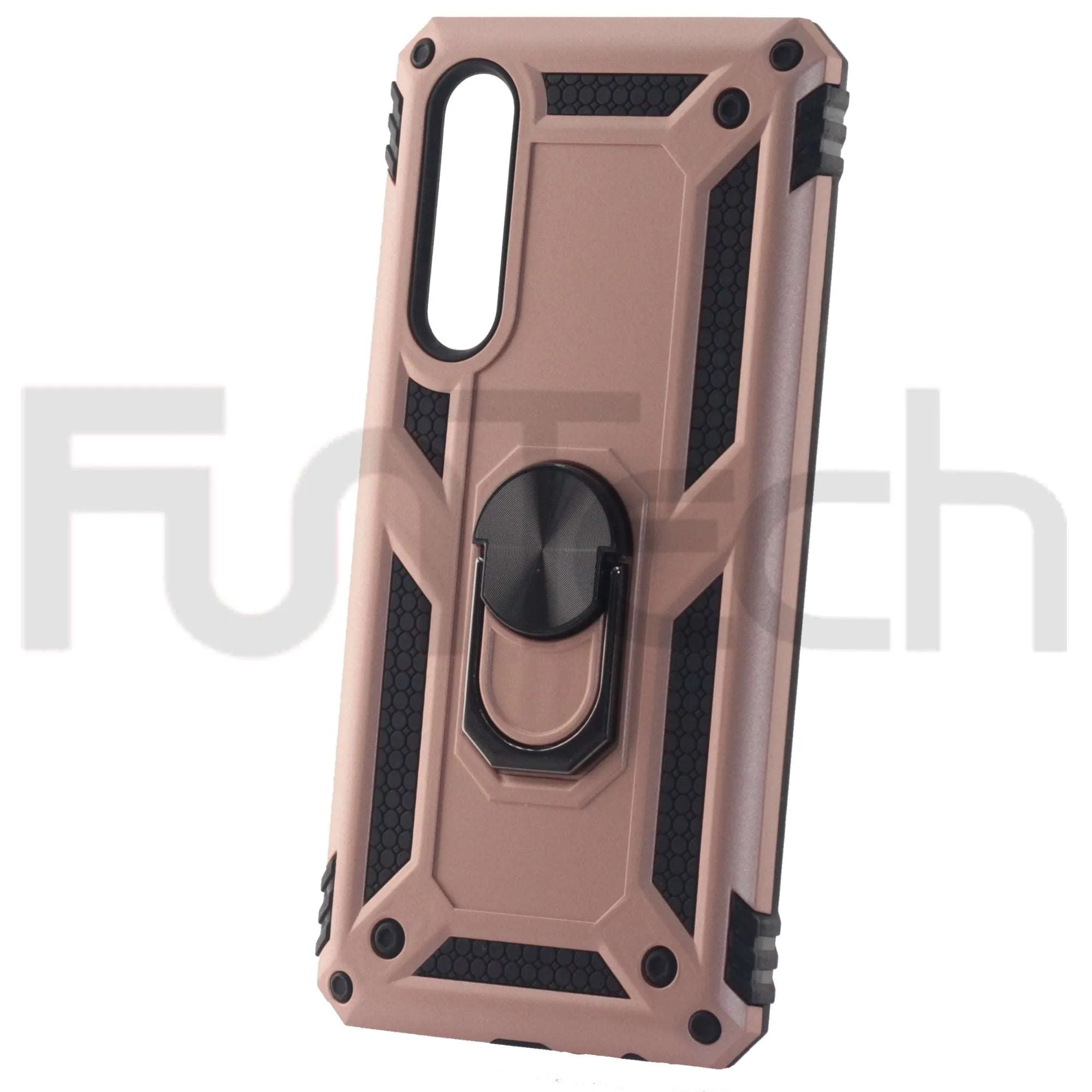 Huawei P30, Ring Armor Case, Color Rose Gold.