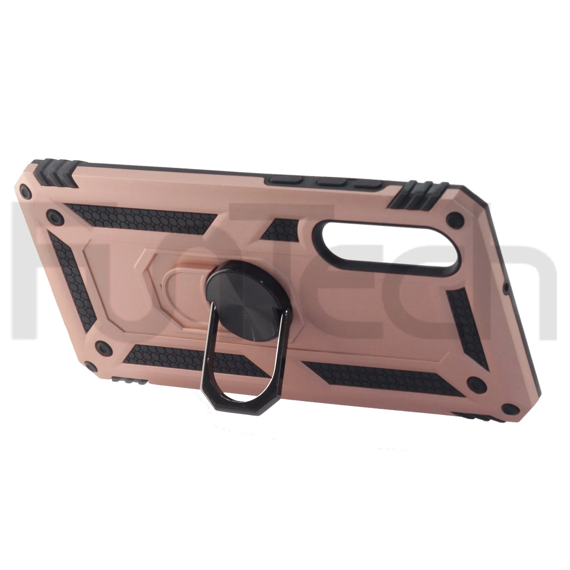 Huawei P30, Ring Armor Case, Color Rose Gold.