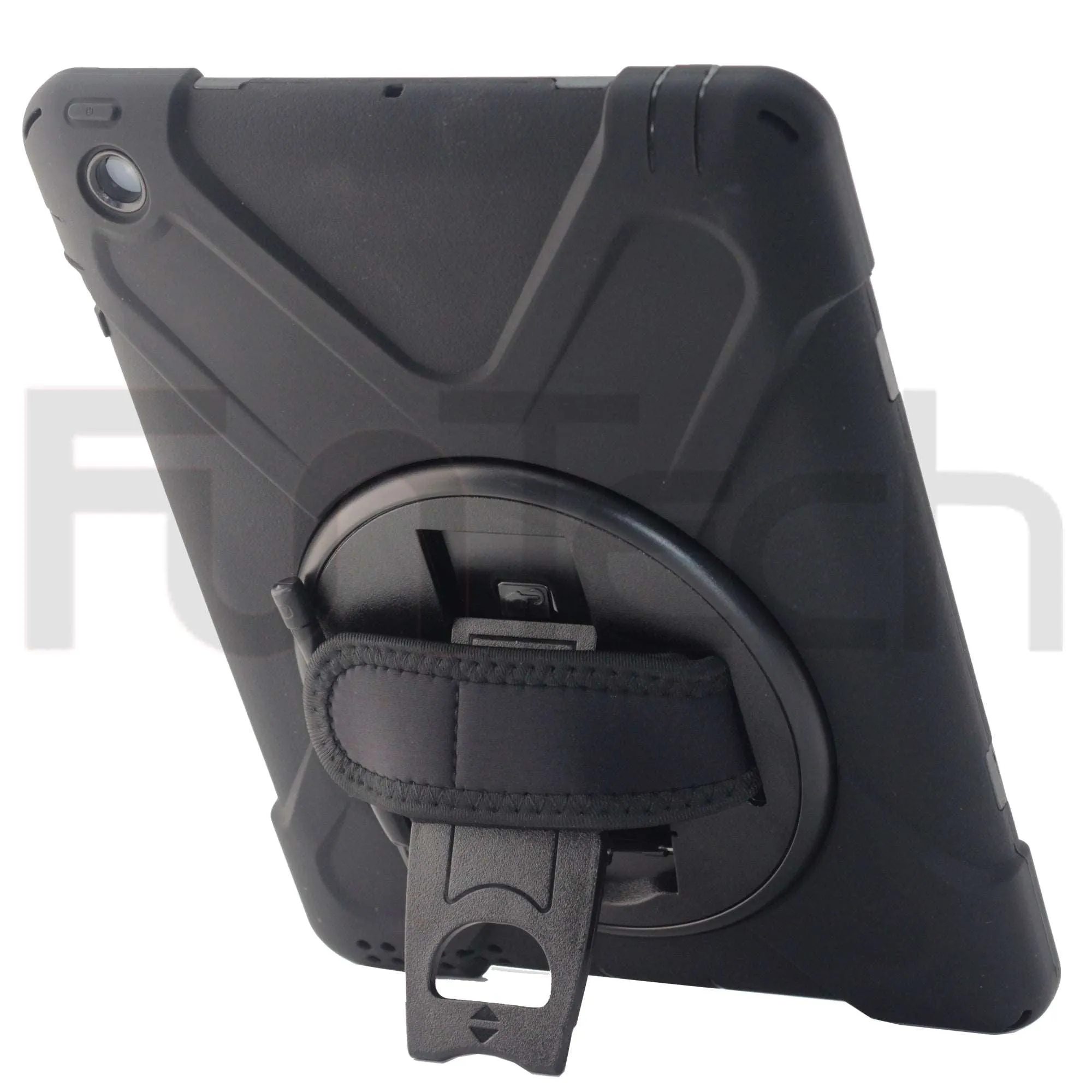 iPad 2/3/4, 360` Hard Shockproof Case, Color Black,