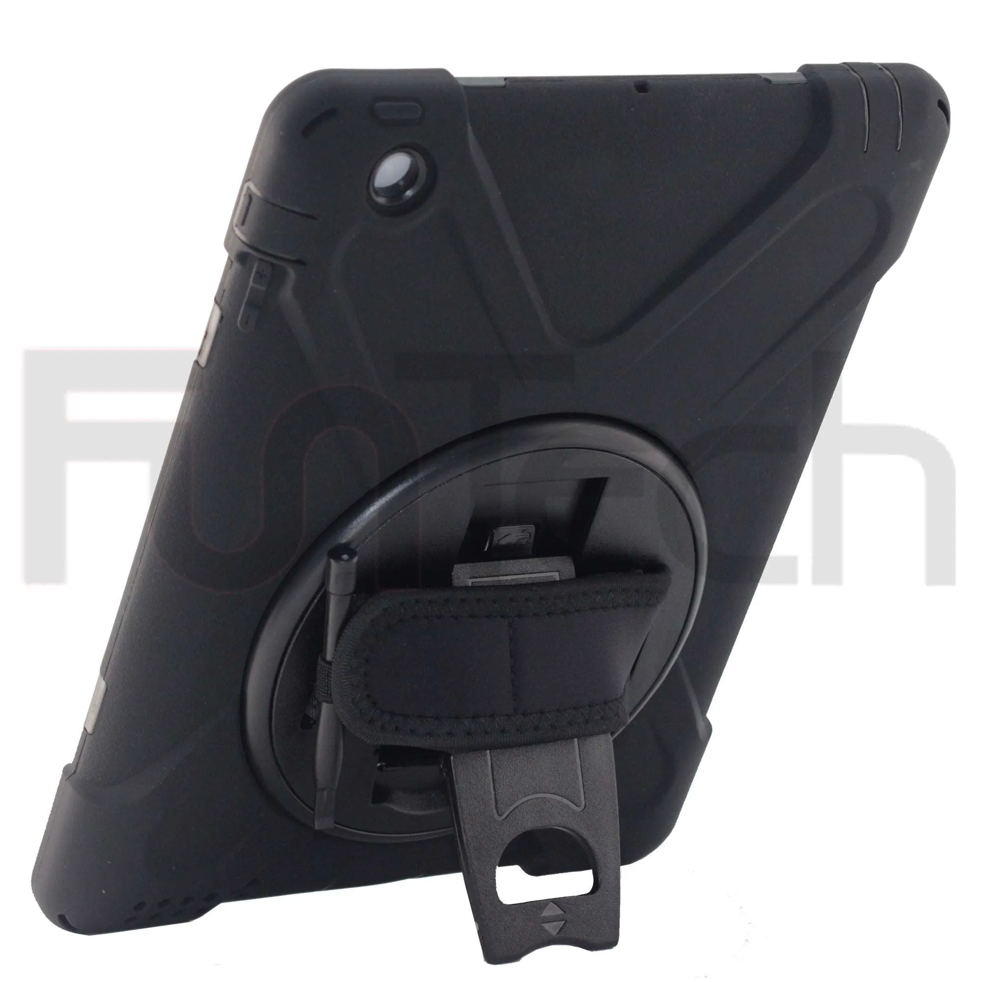 iPad 2/3/4, 360` Hard Shockproof Case, Color Black,