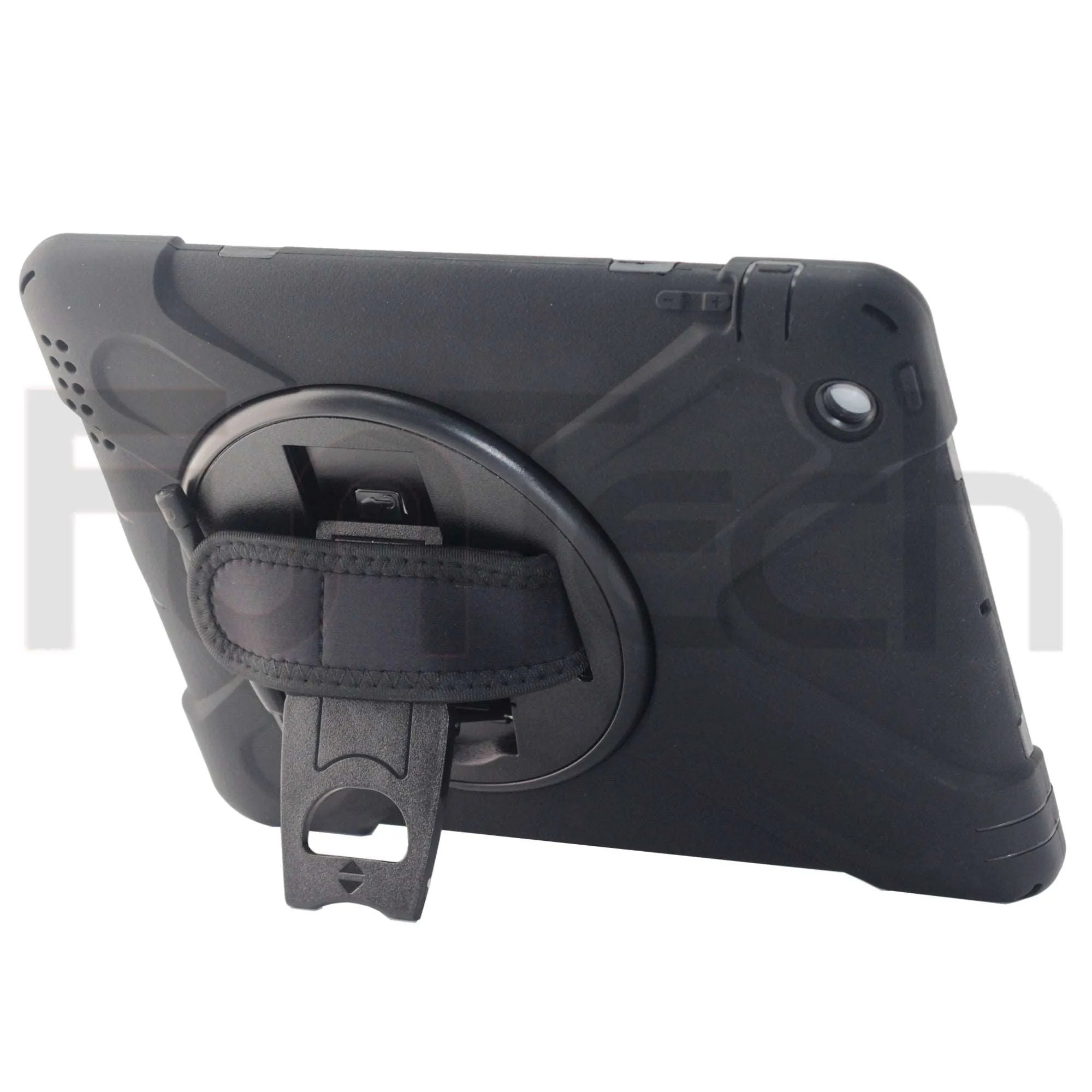 iPad 2/3/4, 360` Hard Shockproof Case, Color Black,