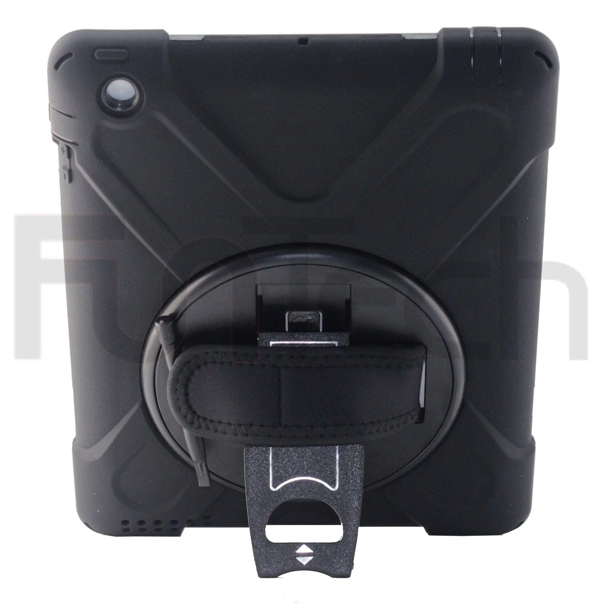 iPad 2/3/4, 360` Hard Shockproof Case, Color Black,