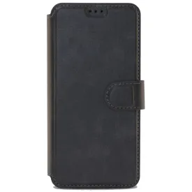 iPhone 13 Mini Case, Leather Wallet Case, Color Black.