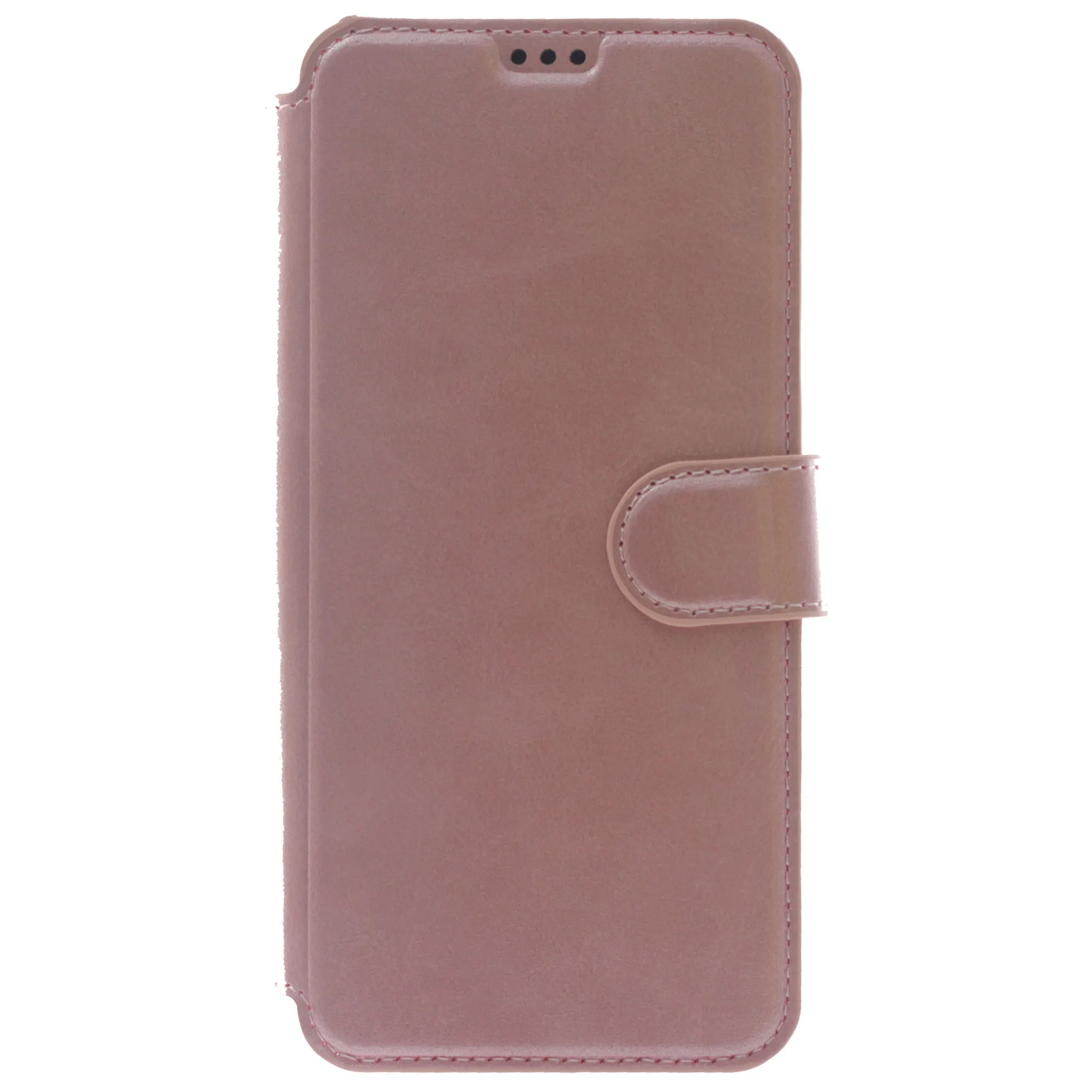 iPhone 13 Pro Case, Leather Wallet Case, Color Pink.