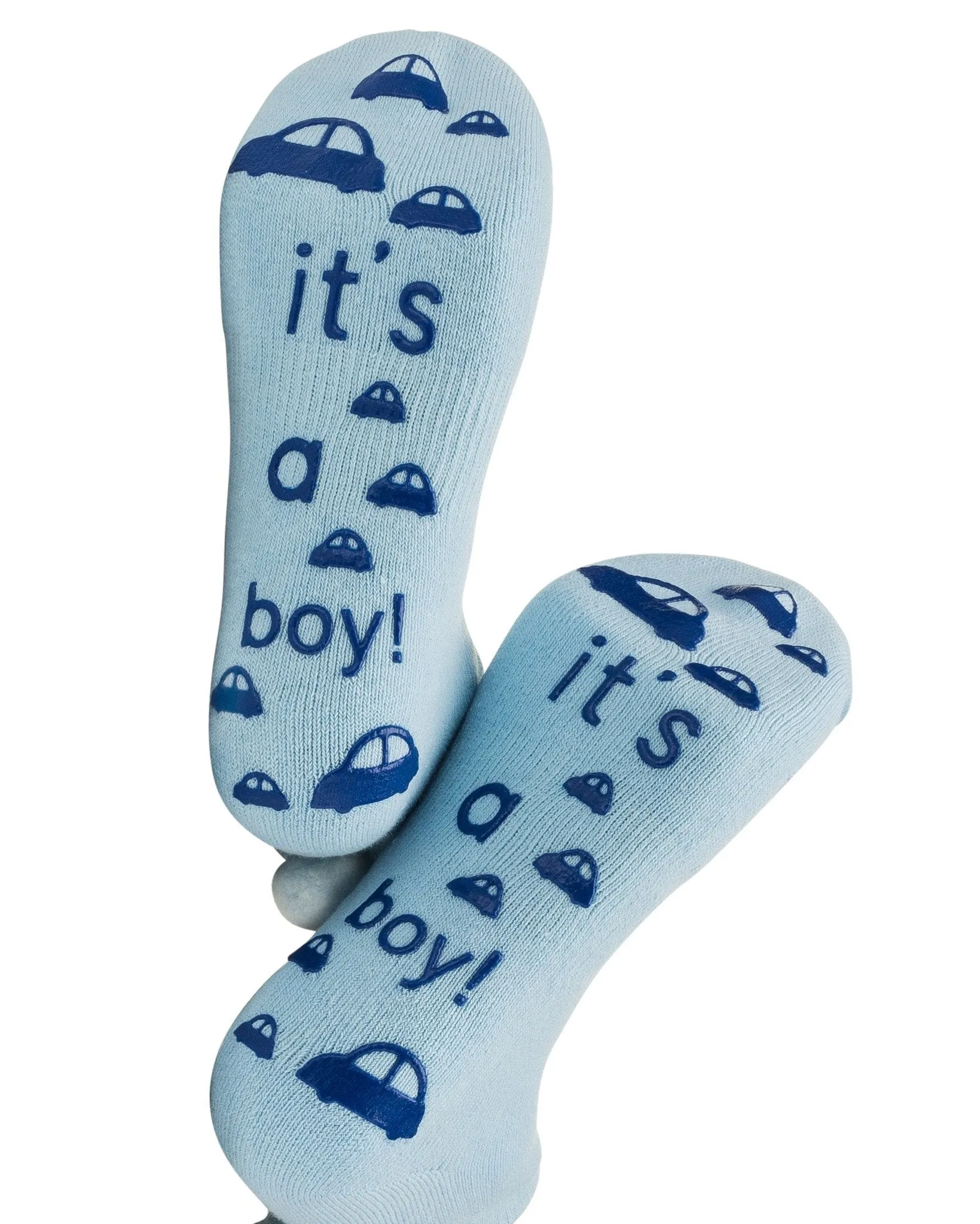 It's a boy! Labor and Push Socks Non Skid Hospital Bag Must Have