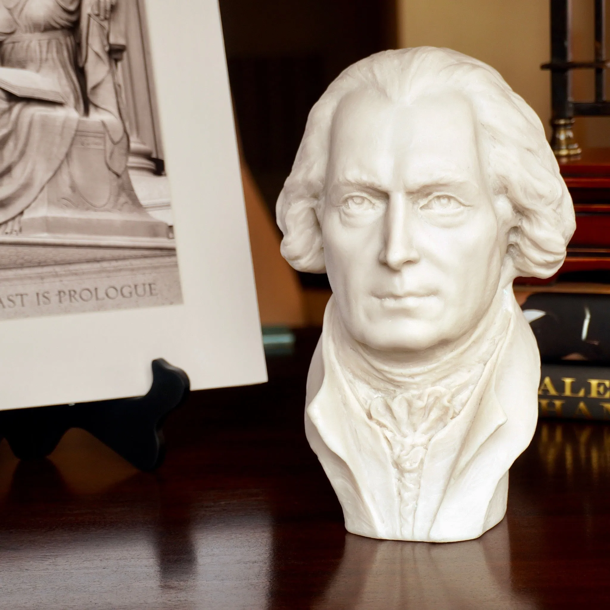 James Madison 11-inch White Bust