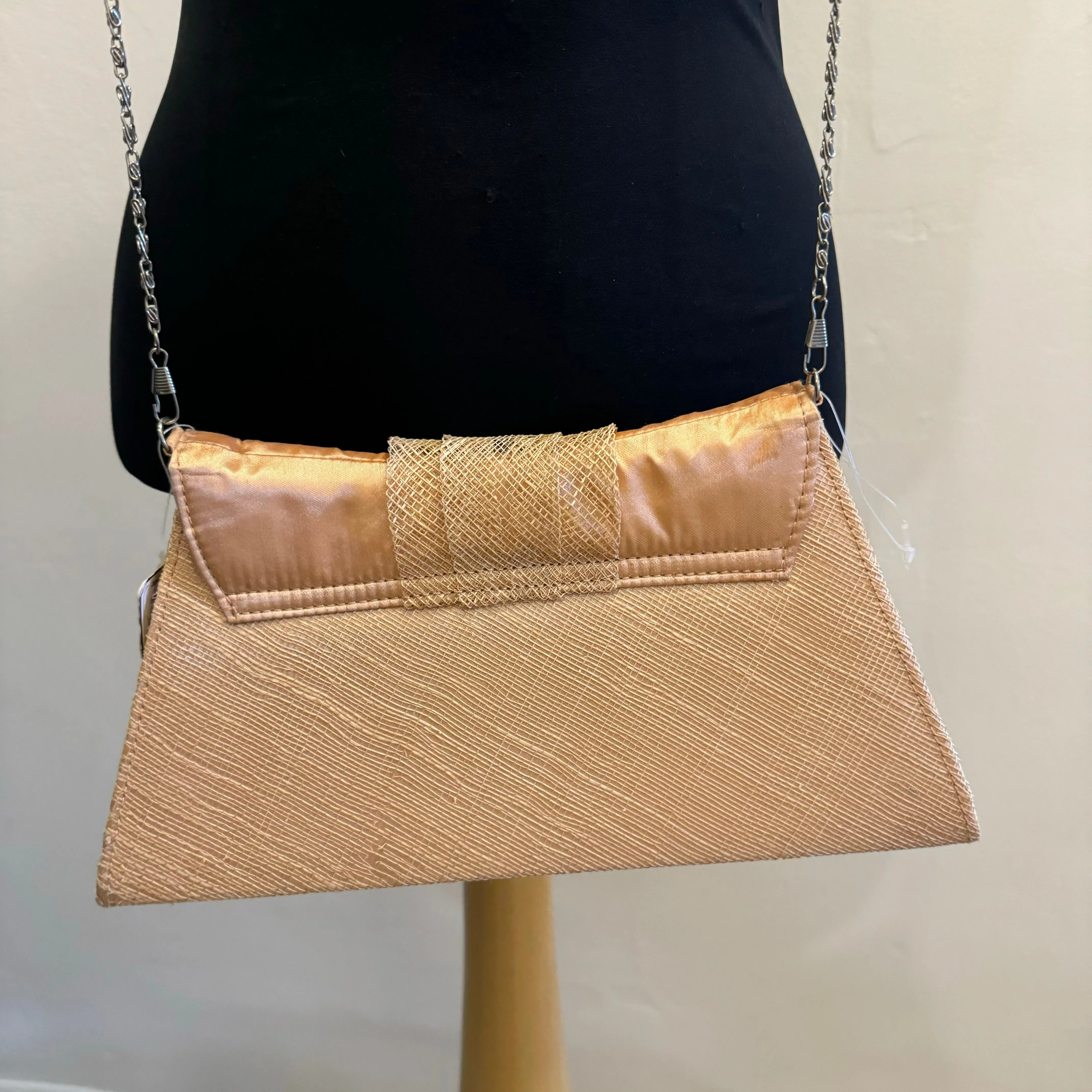 Jane Anne Almond Sinamay Bag