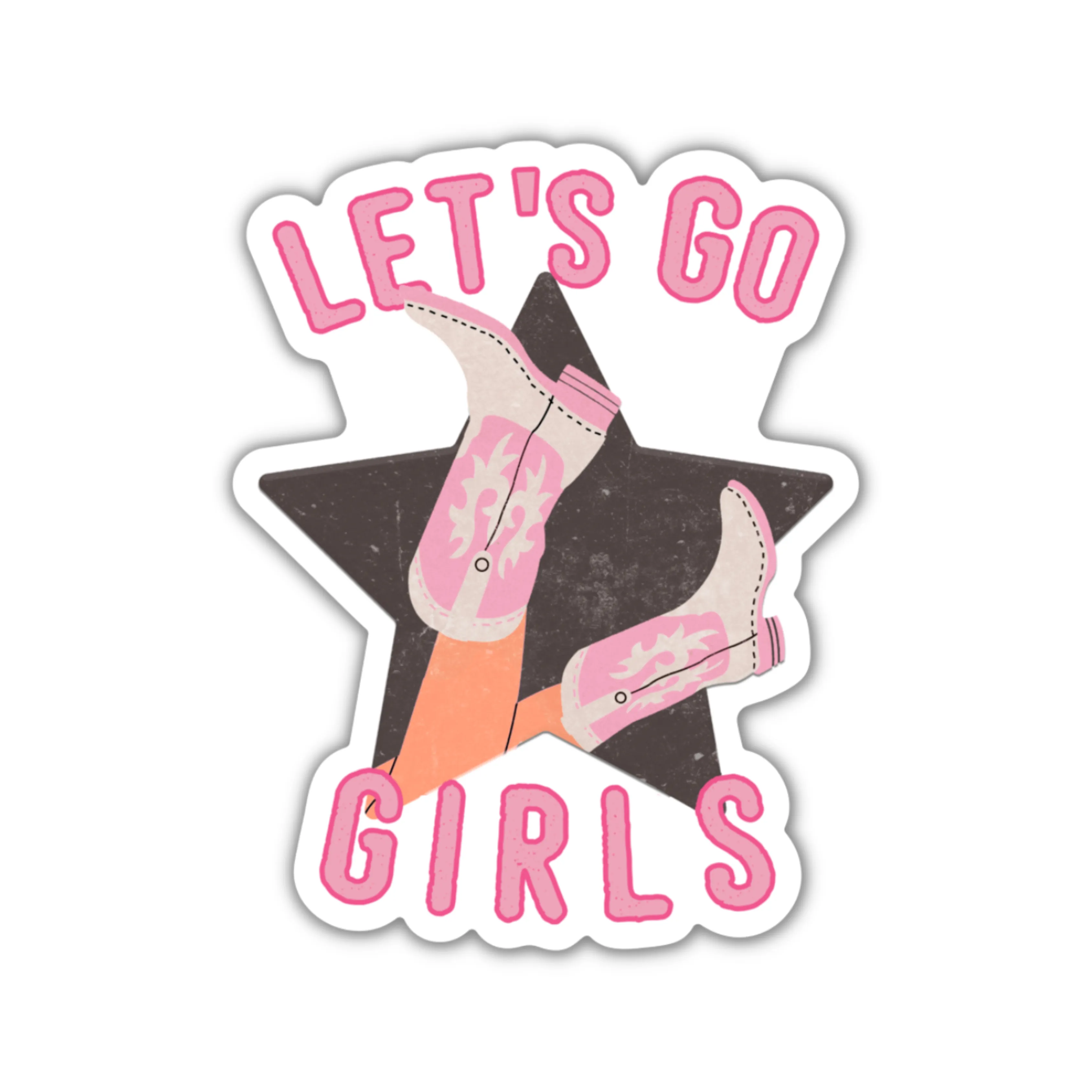 Let's Go Girls | Sticker